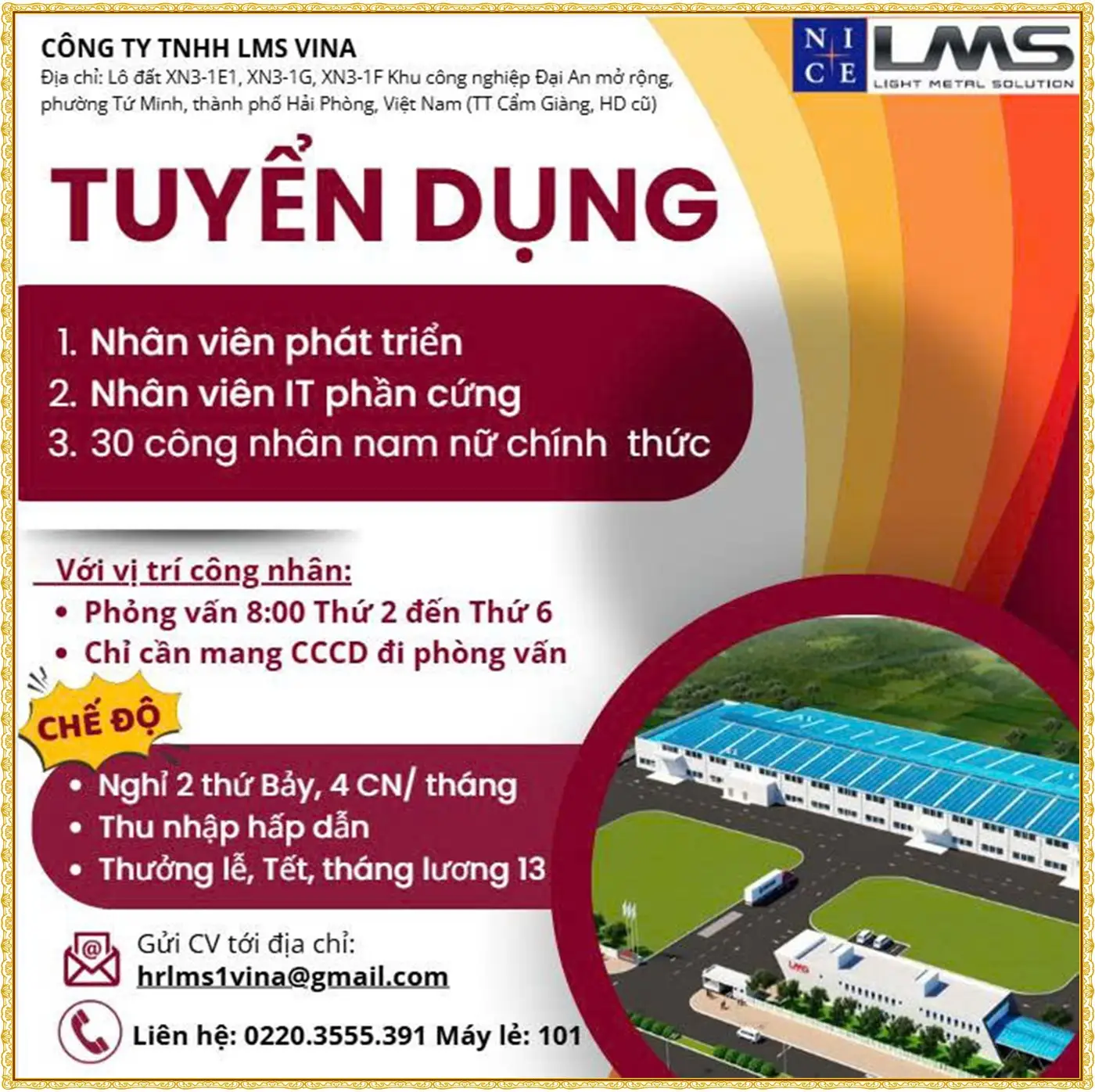 Hải Phòng tuyển Nhân viên phát triển, IT